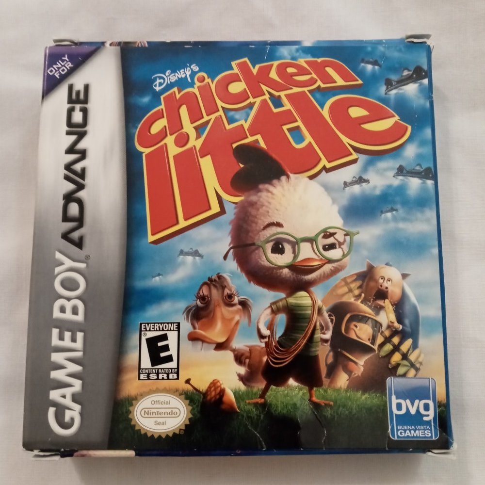 Gameboy Advance Disney's chicken little game (Pre-loved)